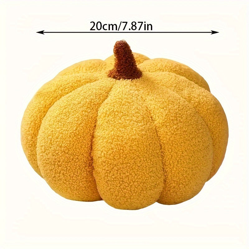 🎃 Cozy Halloween Pumpkin Plush Throw Pillow