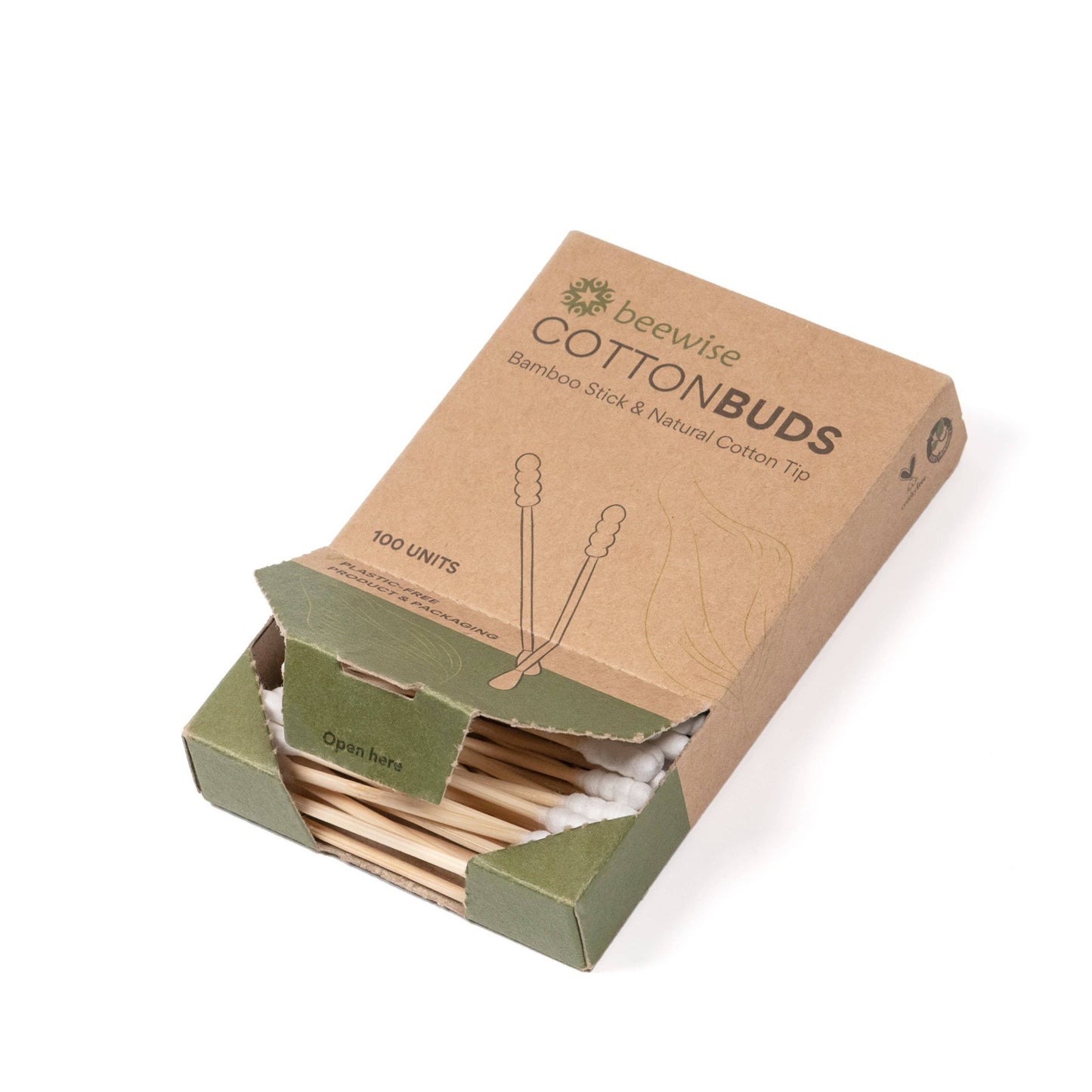 Bamboo Cotton Buds | Plastic-Free Swabs