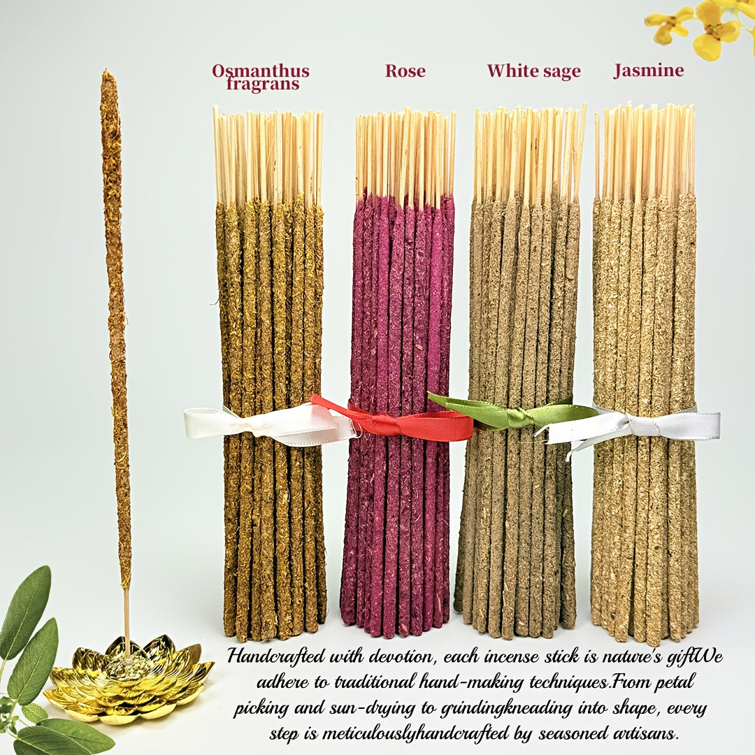 Handcrafted Natural Petal Incense Sticks