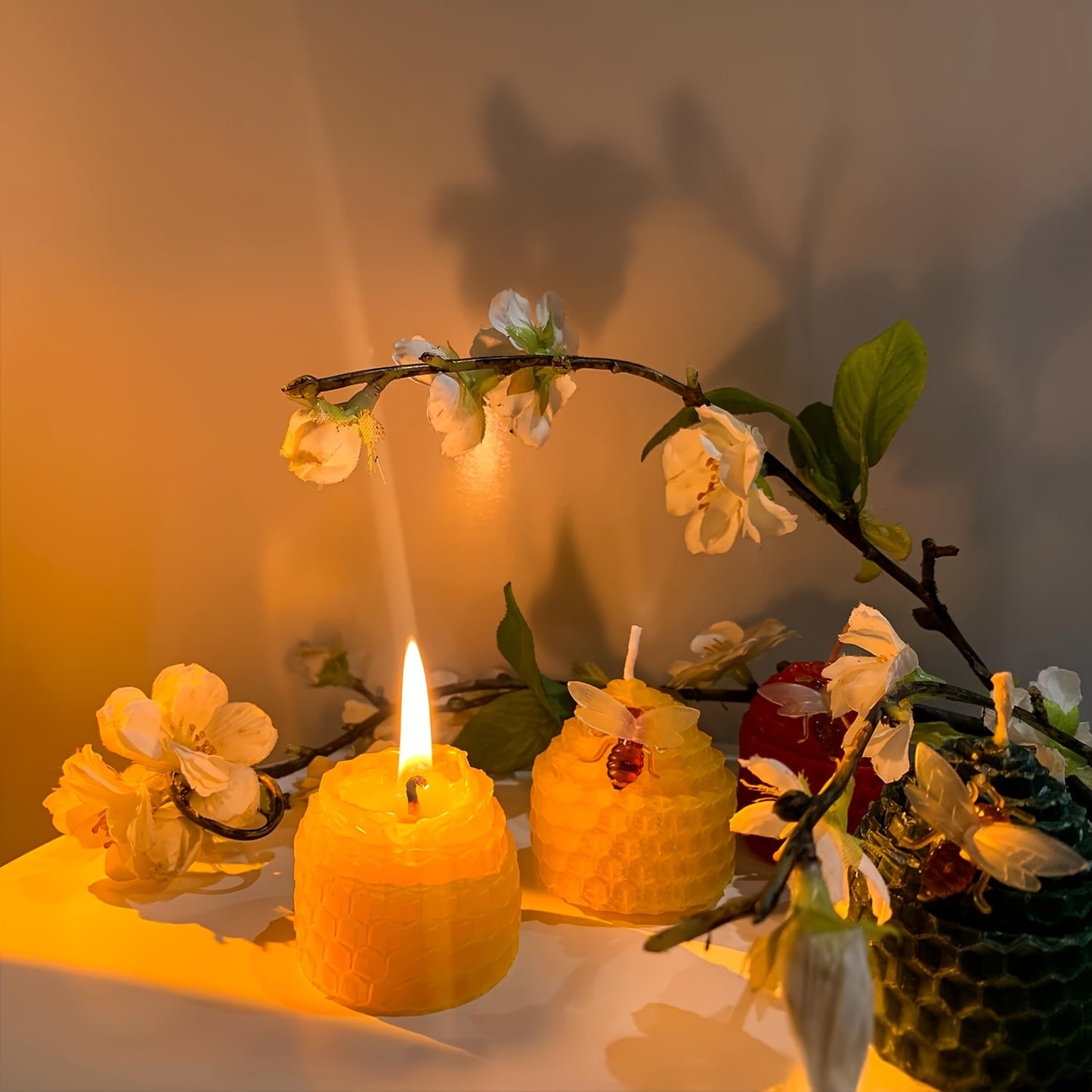 Beeswax Candles Set