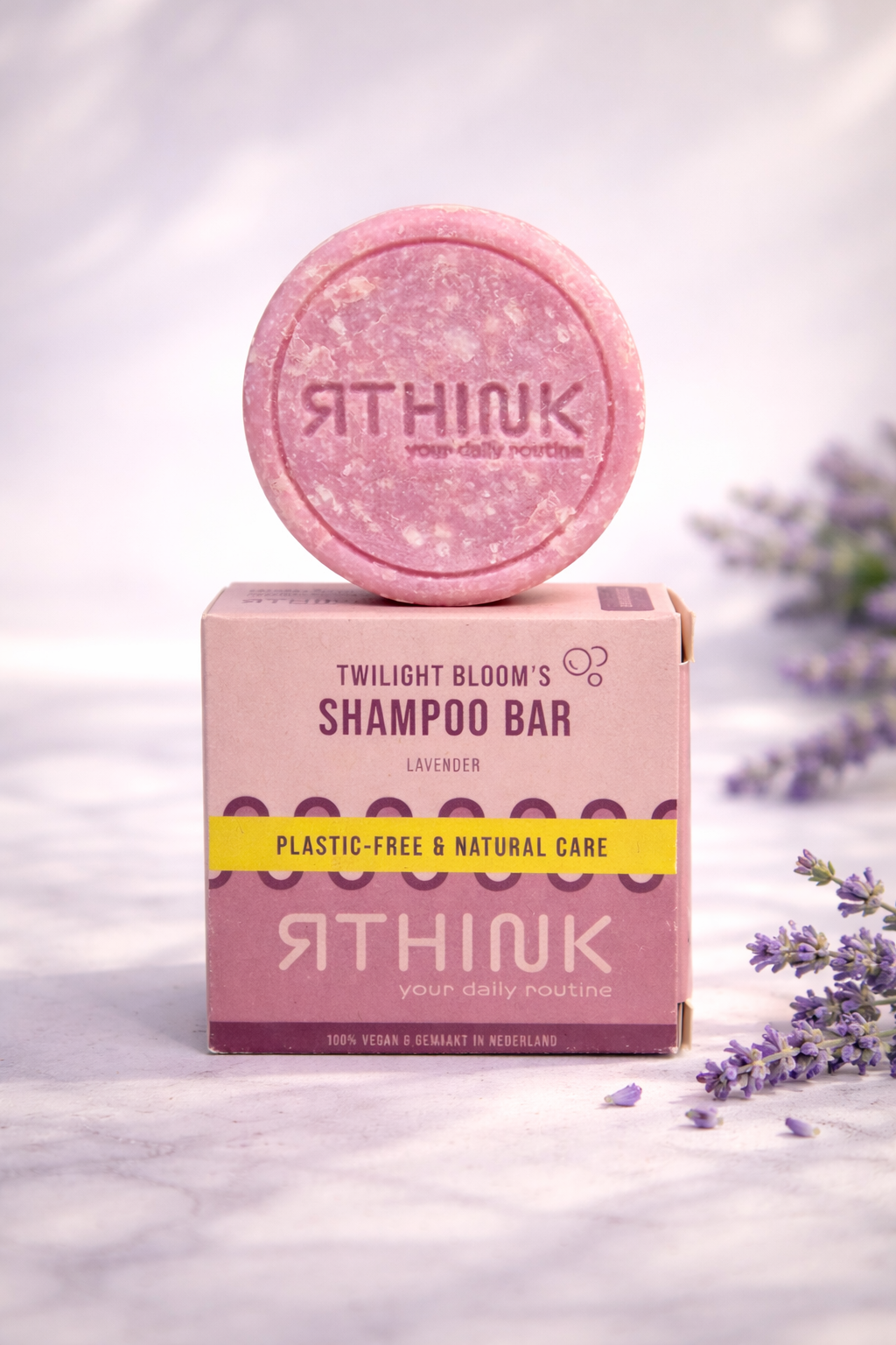 Shampoo Bar met lavendel – Plasticvrije haarverzorging, gemaakt in Nederland