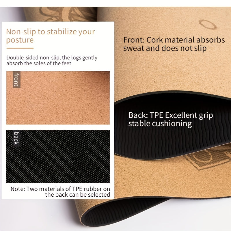 Premium Cork Yoga Mat