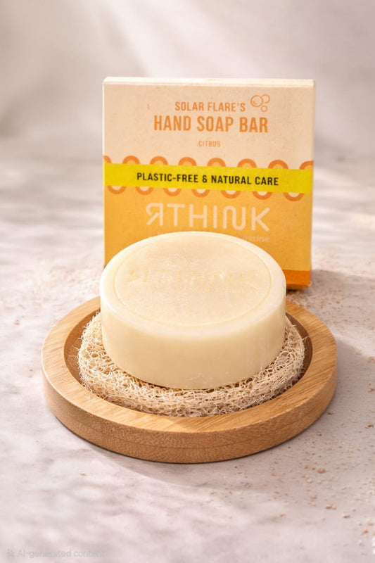 Eco-Friendly Mini Set – Plastic-Free Hand Soap, Loofah & Bamboo Tray