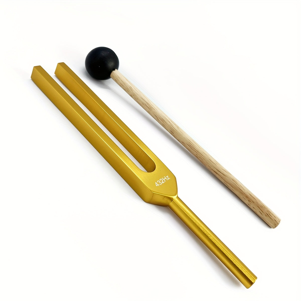 432Hz Golden Tuning Fork Set