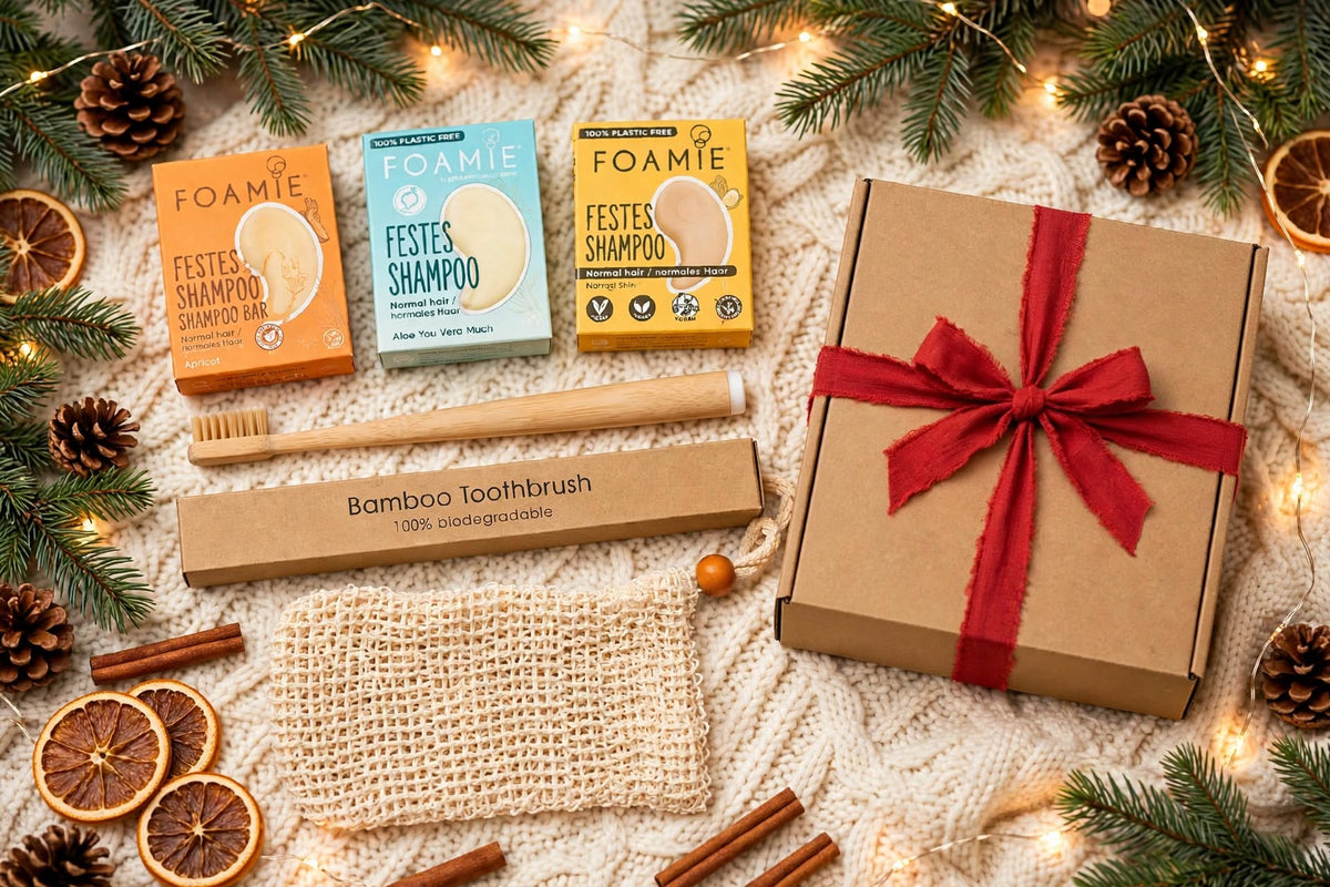 Eco Bath & Dental Travel Set – Sustainable Bathroom Essentials & Plastic-Free Travel Kit