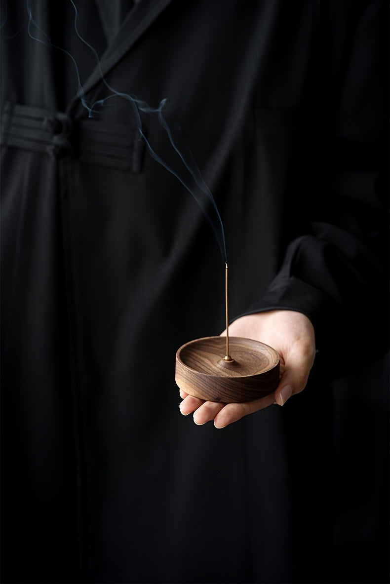 Natural Wood Incense burner