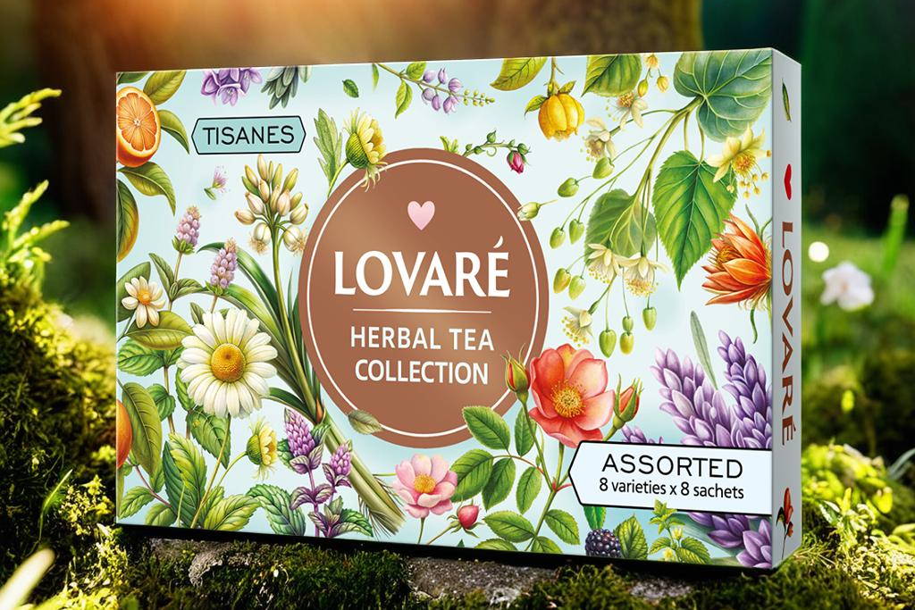Lovaré Herbal Tea Collection – Premium Herbal Tea Gift Set