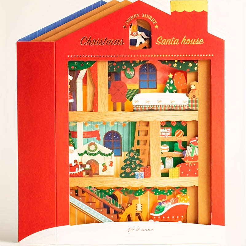 Adorable 3D Christmas Greeting Cards