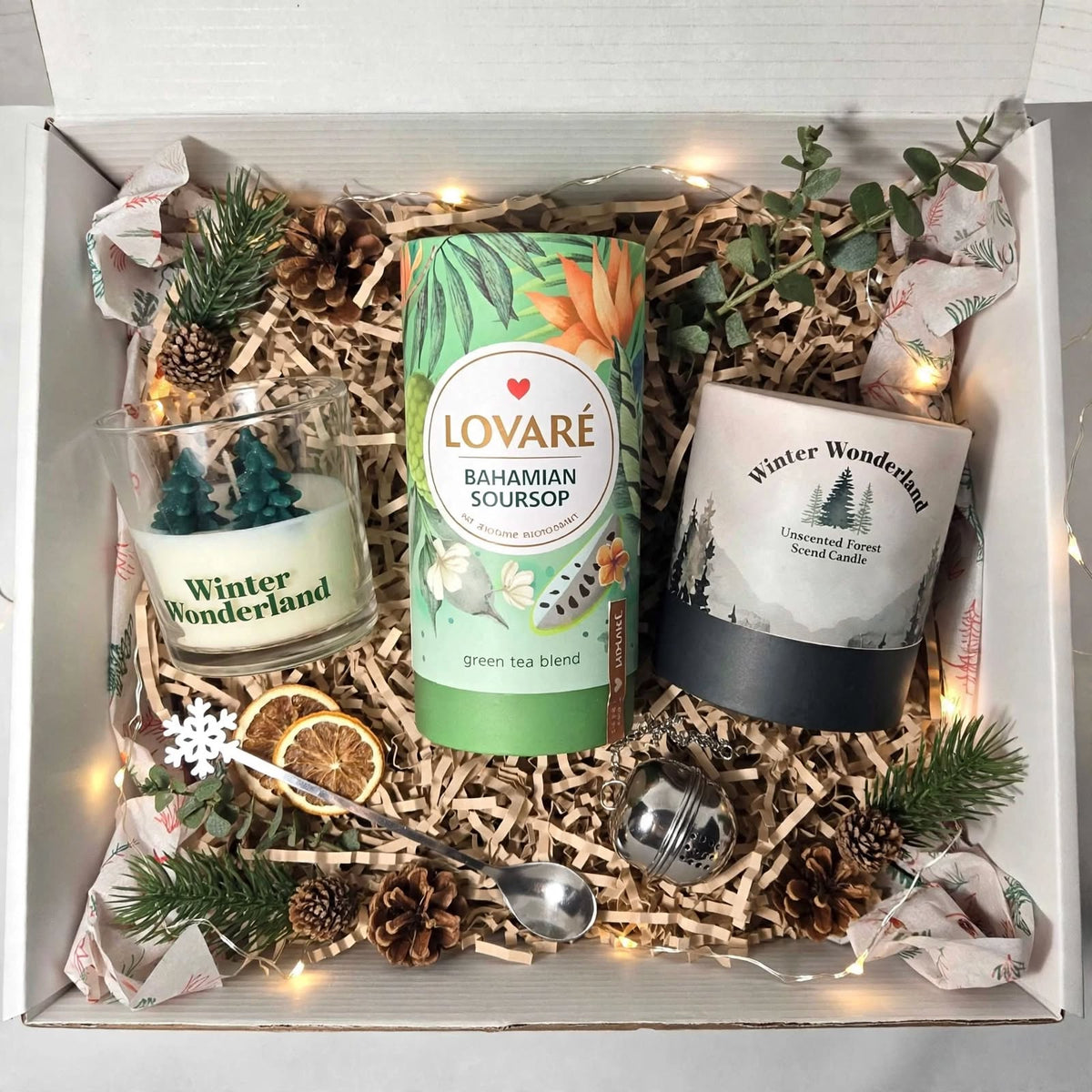 Lovaré Bahamian Soursop Tea & Winter Wonderland Gift Set