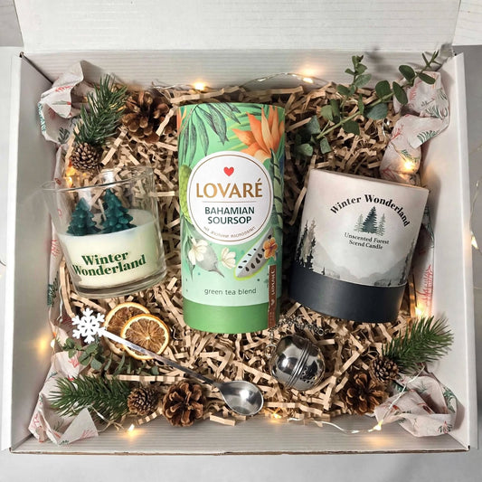 Lovaré Bahamian Soursop Tea & Winter Wonderland Gift Set