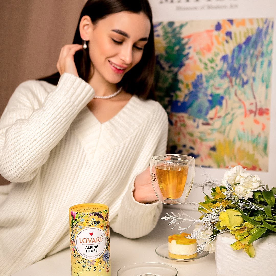 Lovaré Alpine Herbs Premium Herbal Tea Blend – 80g Loose Leaf Tea