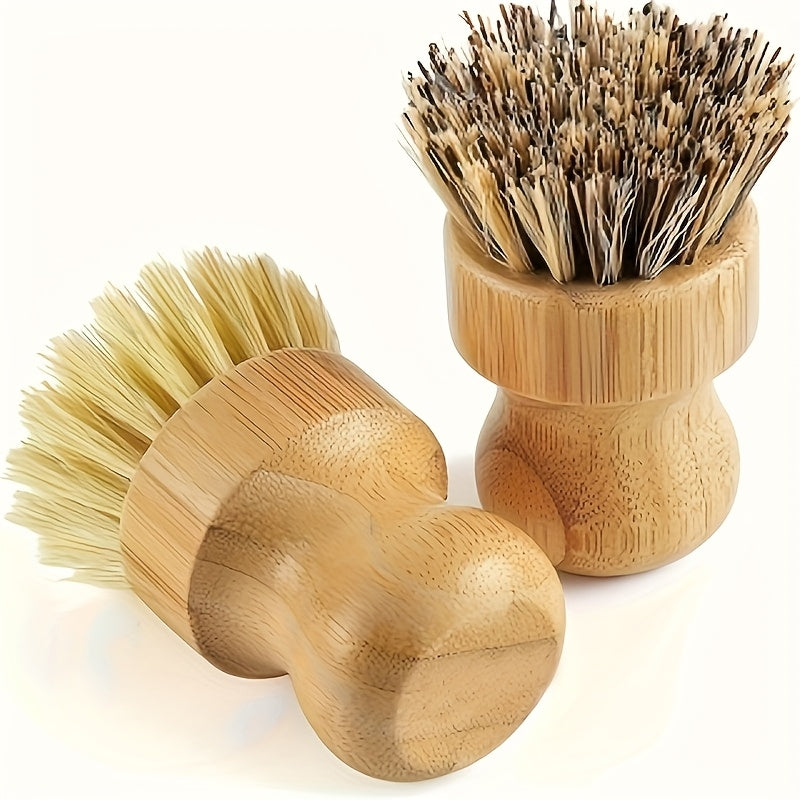 🧽Multi-Functional Kitchen Cleaning Brush – Eco-Friendly Beechwood Scrubber