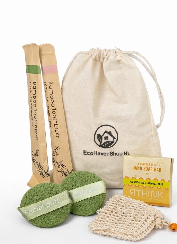 Eco Haven Reis Zero Waste Verzorgingsset