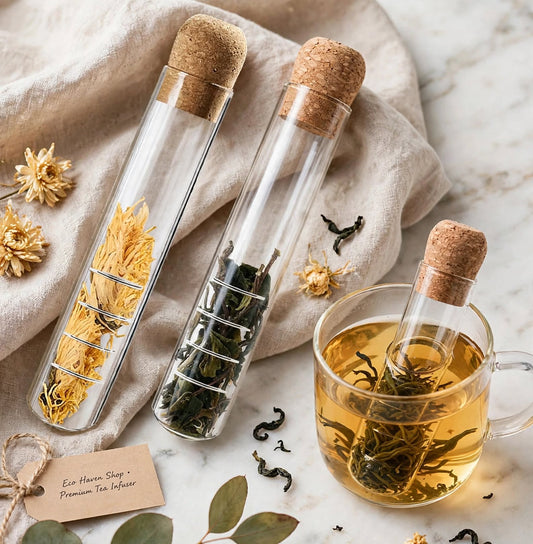 Glass Tube Tea Infuser with Cork