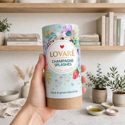 LOVARÉ Sparkling Splashes Loose Leaf Tea – 80 g