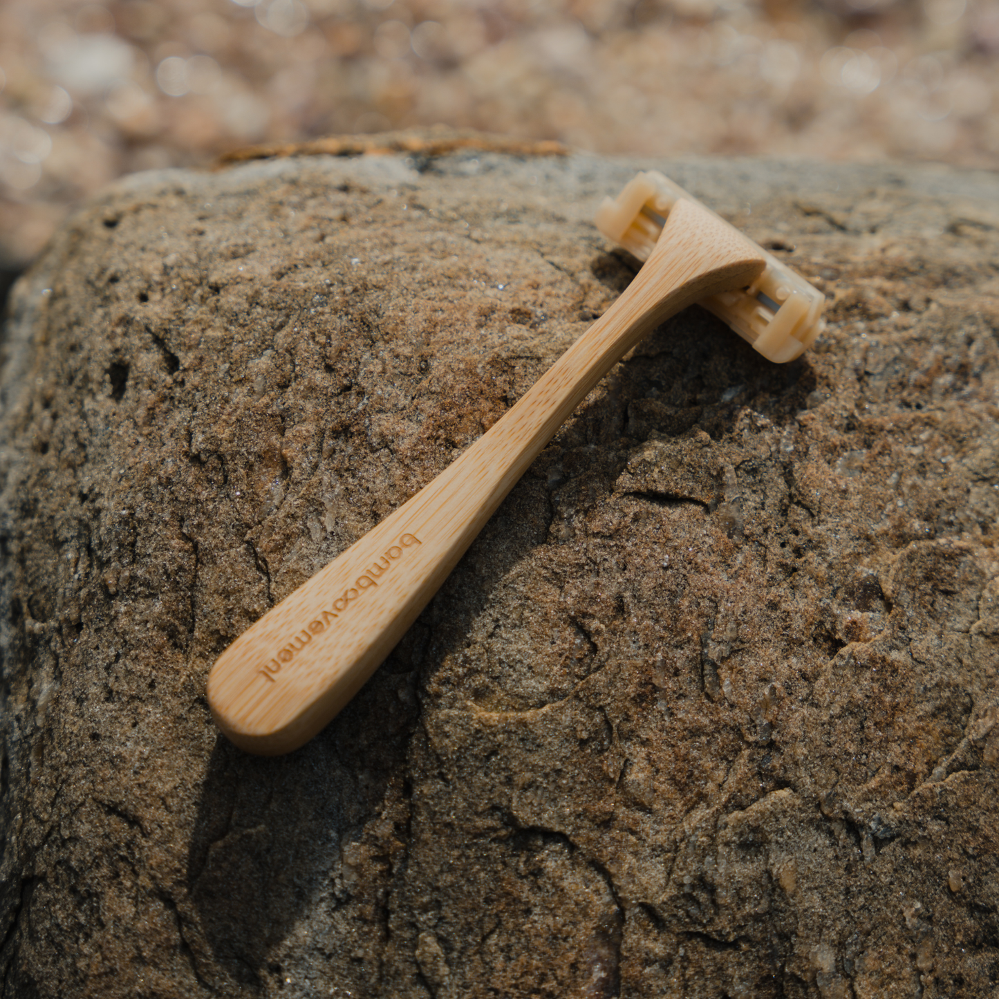 EcoEdge Reusable Razor – 99.9% Plastic-Free Bamboo Shaving