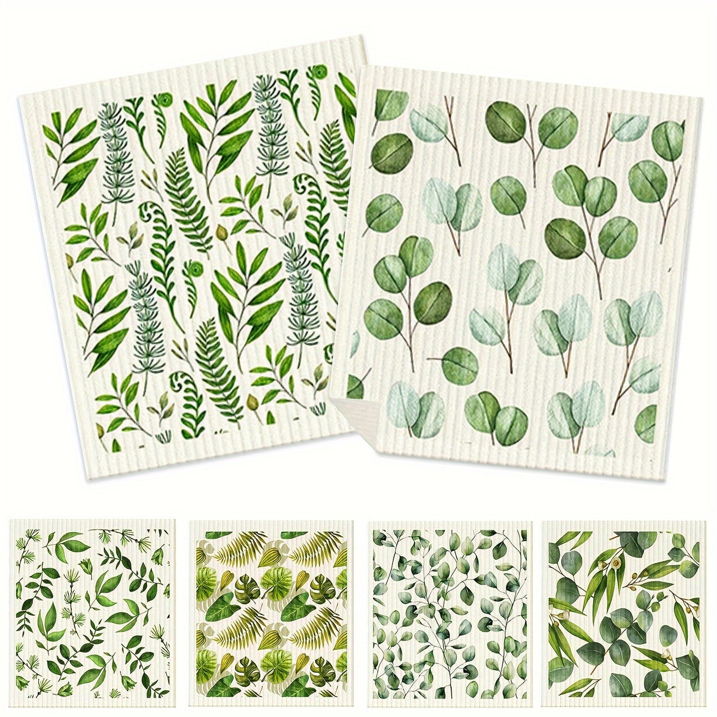 Reusable Wood Pulp Kitchen Cloth – Washable, Fast-Drying and Plastic-Free