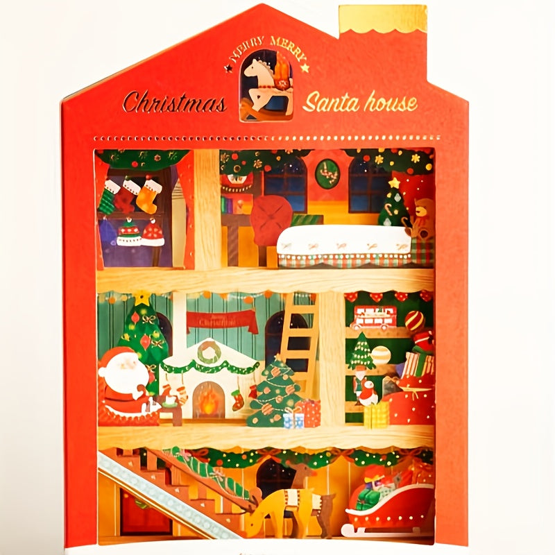Adorable 3D Christmas Greeting Cards