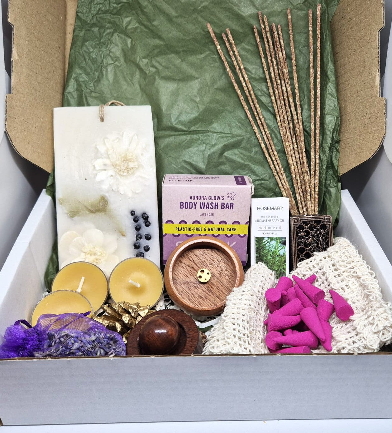 Eco Haven Aromatherapie- und Selbstpflege-Geschenkset