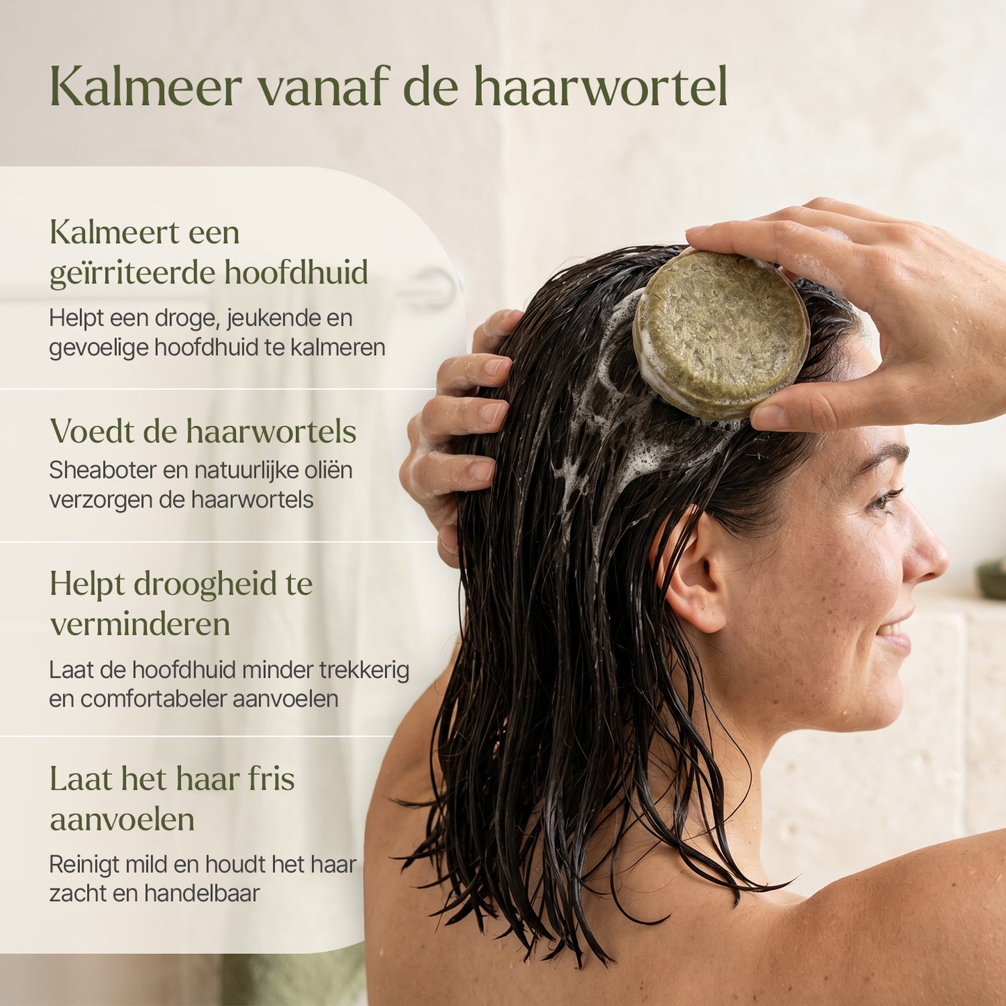 Lunavia Natural Hair Detox Set – Plasticvrije Haarverzorging met Shampoo Bar, Conditioner Bar &amp; Natuurlijke Essentials