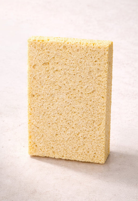Plant-Based Cellulose Sponge – Plastic-Free, Biodegradable & Super Absorbent