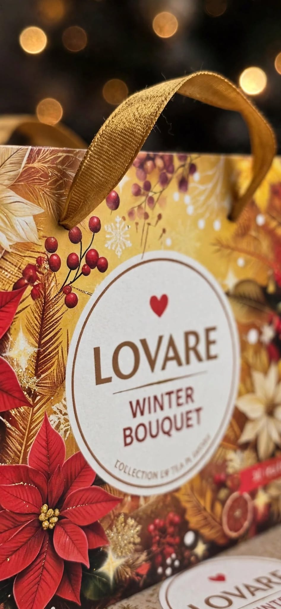 LOVARÉ Winter Bouquet – Premium Thee Cadeauset – Luxe Theecollectie – Winter & Kerst Cadeau