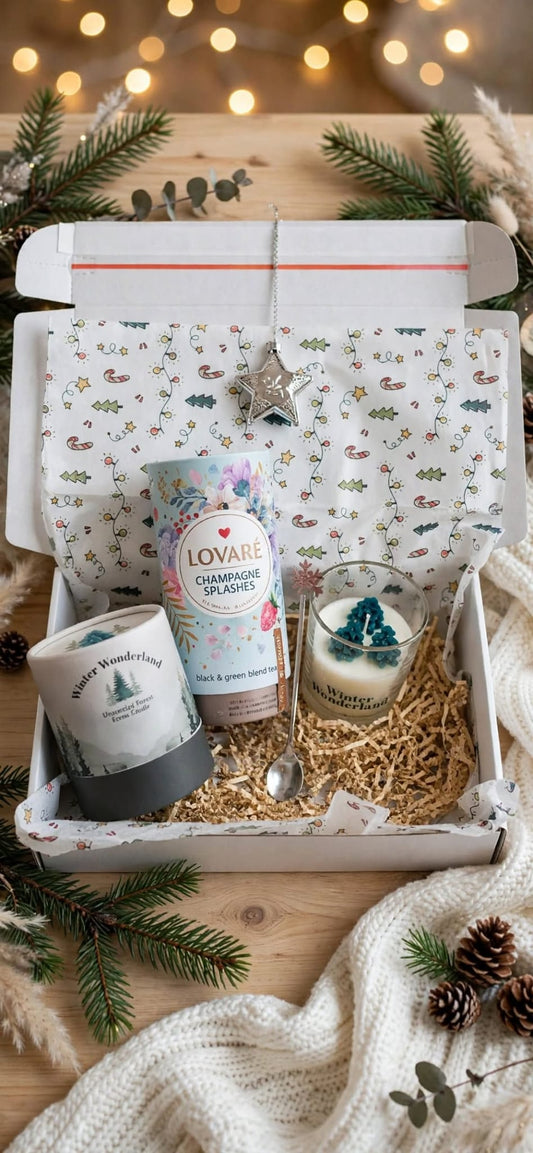LOVARÉ Sparkling Splashes Tea &amp; Winter Wonderland Gift Set