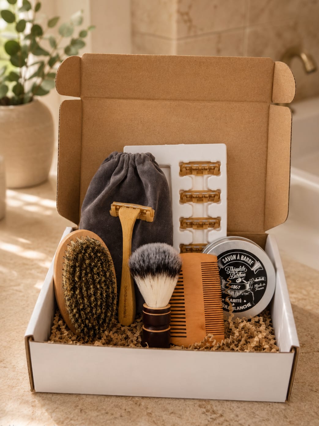 Complete Grooming & Shaving Kit – Travel-Friendly Self-Care Set