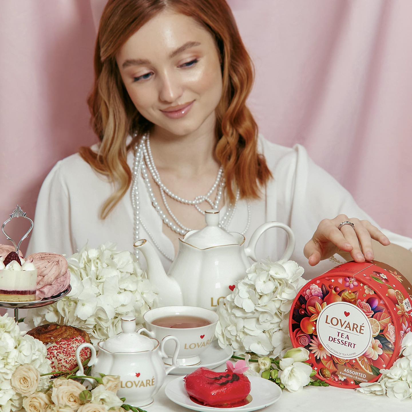Lovaré Tea With Love Luxury Wellness Gift Set