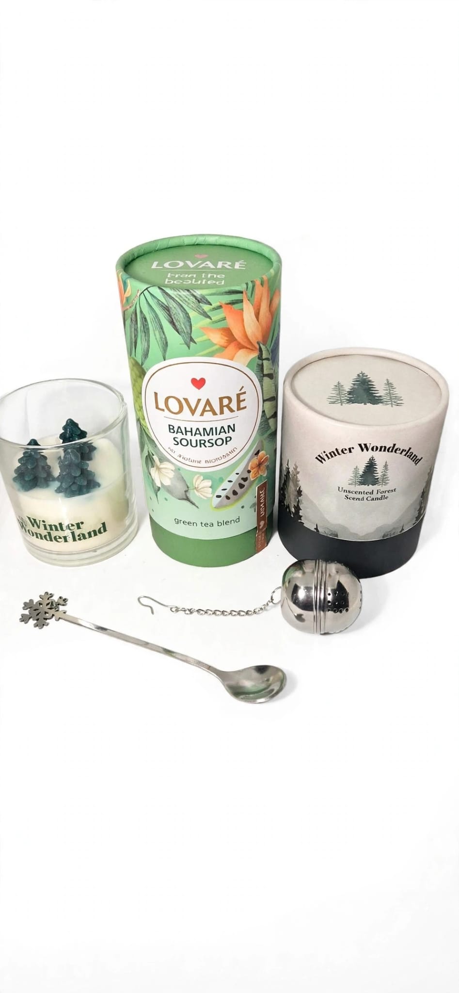 Lovaré Bahamian Soursop Tea & Winter Wonderland Gift Set