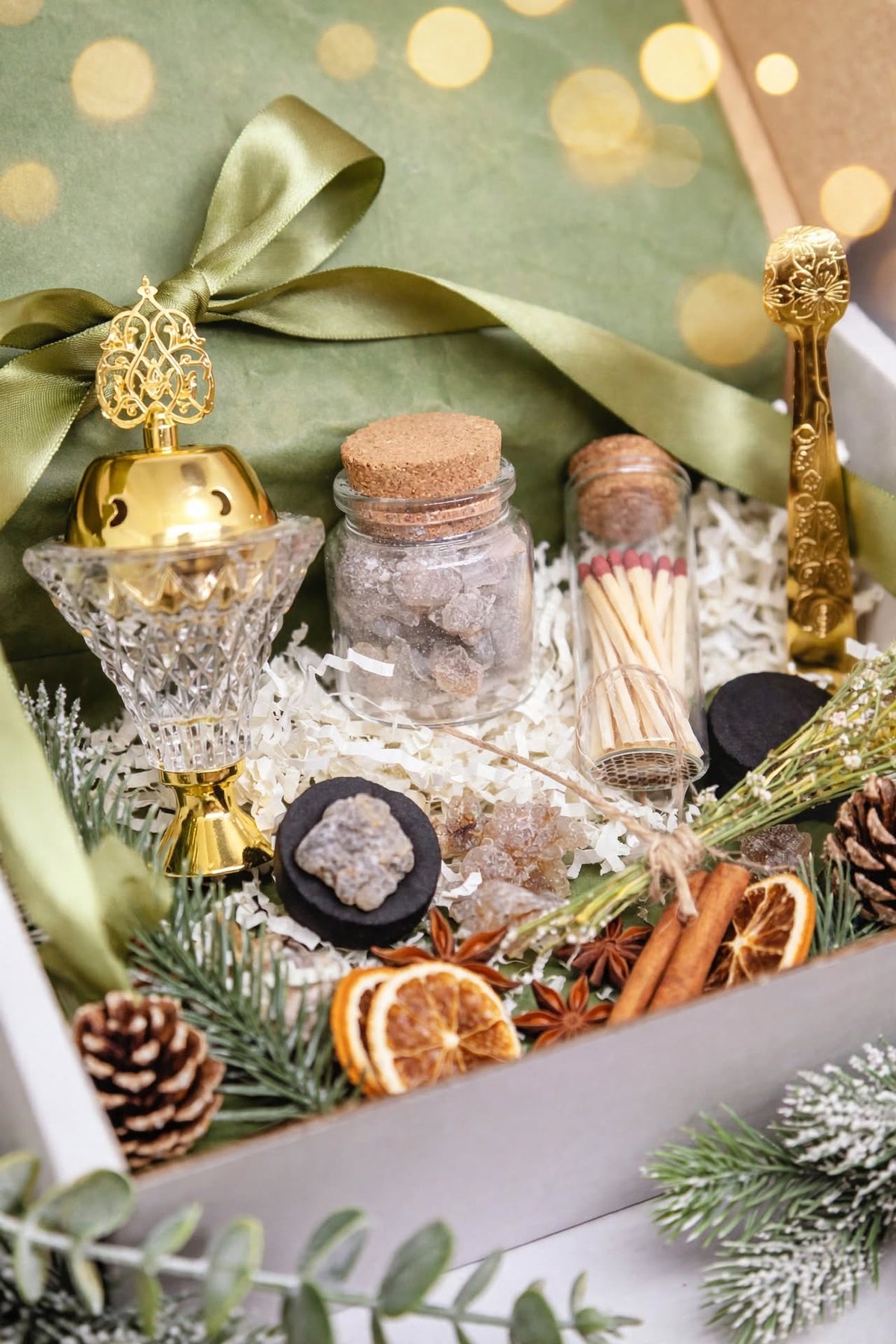Arabische wellness- en ontspanningsrituelen set