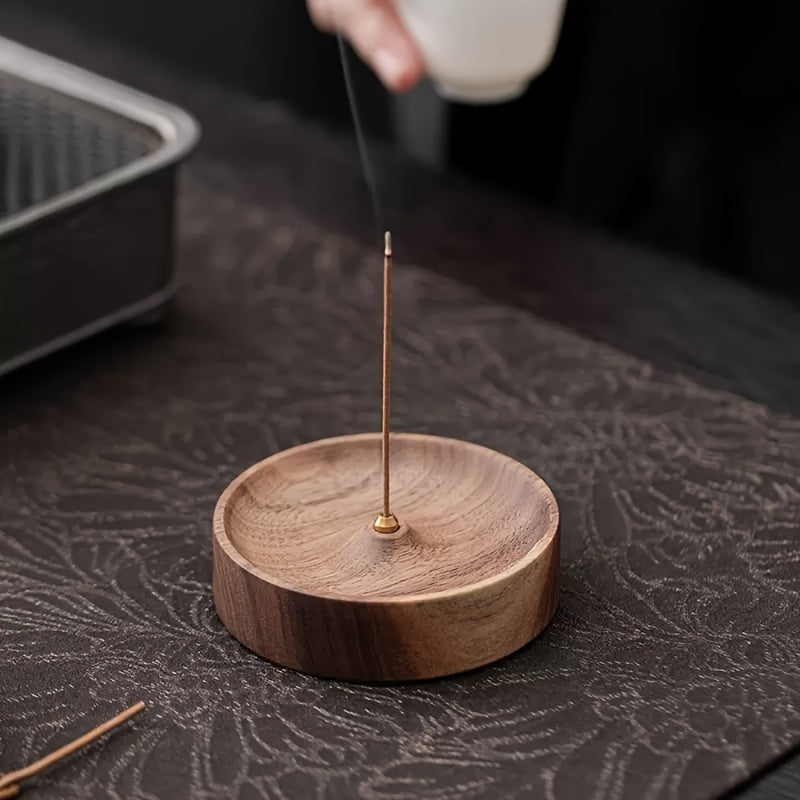 Natural Wood Incense burner