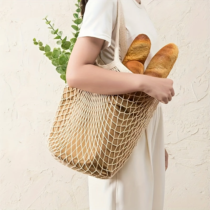 Durable & Eco-Friendly Cotton Mesh Bag