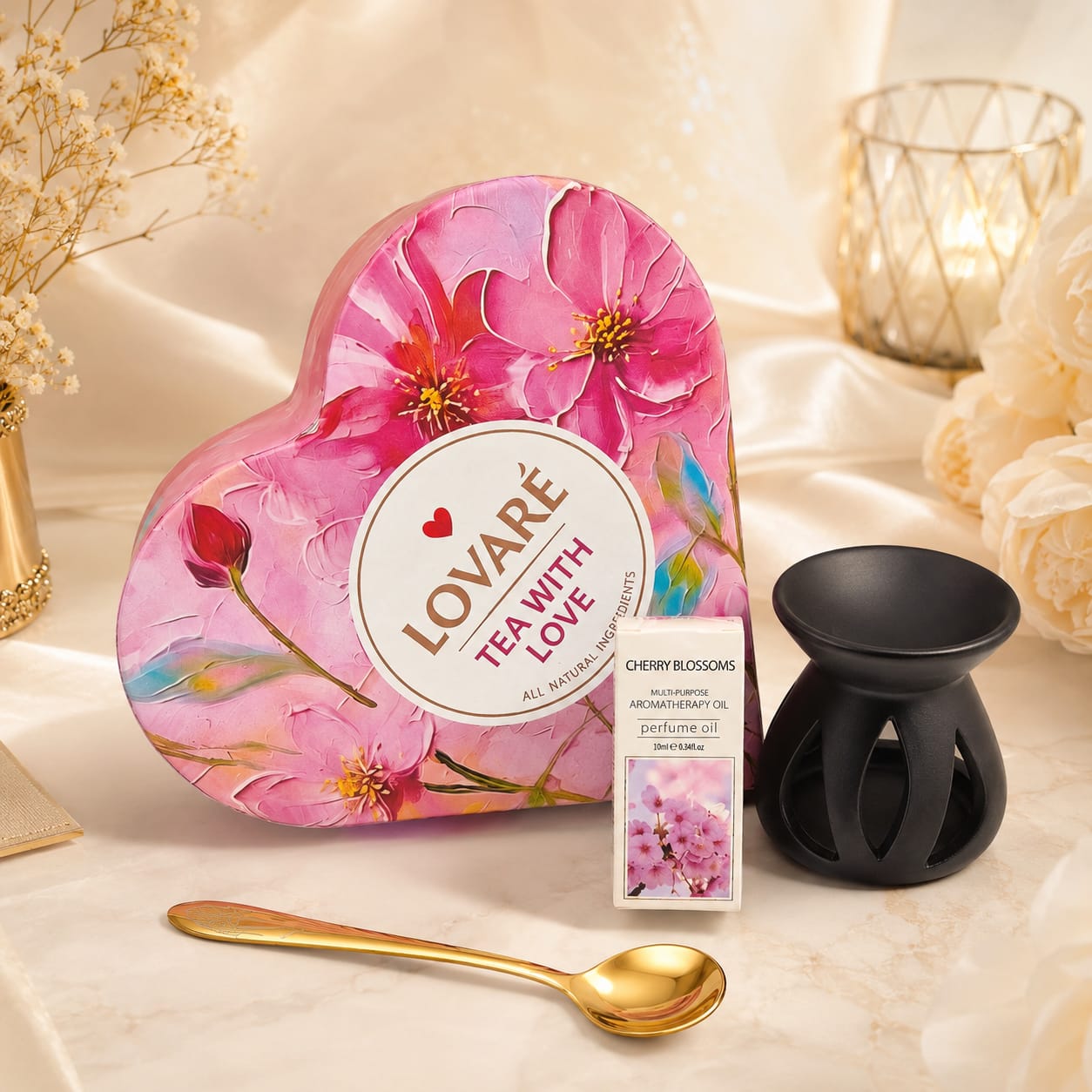 Lovaré Tea With Love Luxury Wellness Gift Set