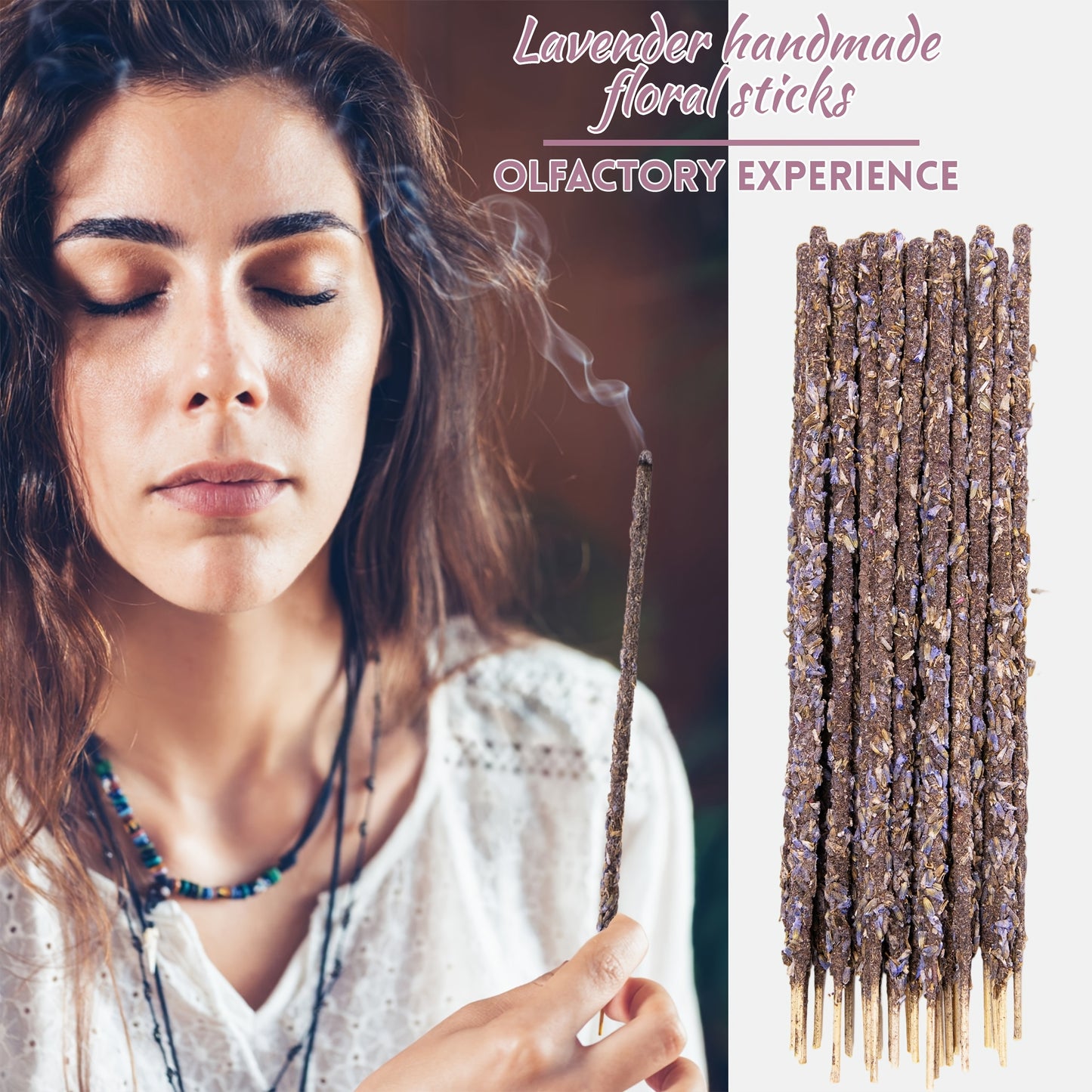 Lavender Natural Incense Sticks