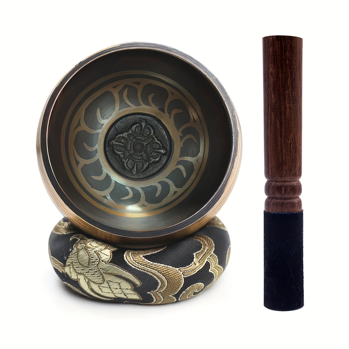 Handmade Tibetan Singing Bowl Set