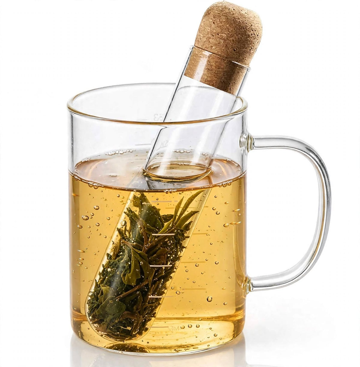 Glass Tube Tea Infuser with Cork