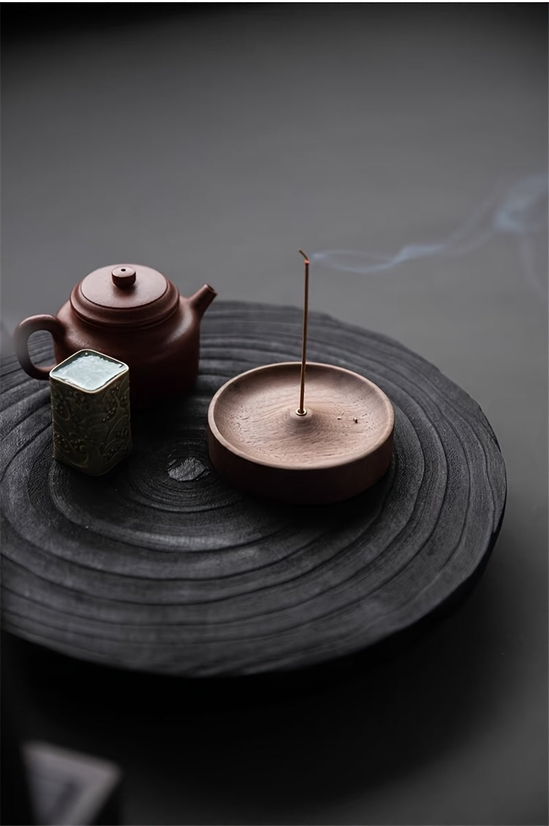 Natural Wood Incense burner