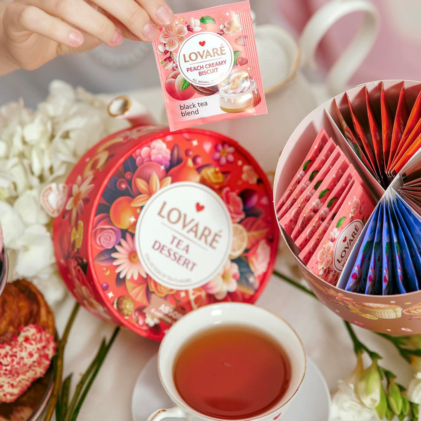 Lovaré Tea Dessert – Premium Dessert-Inspired Tea Gift Collection