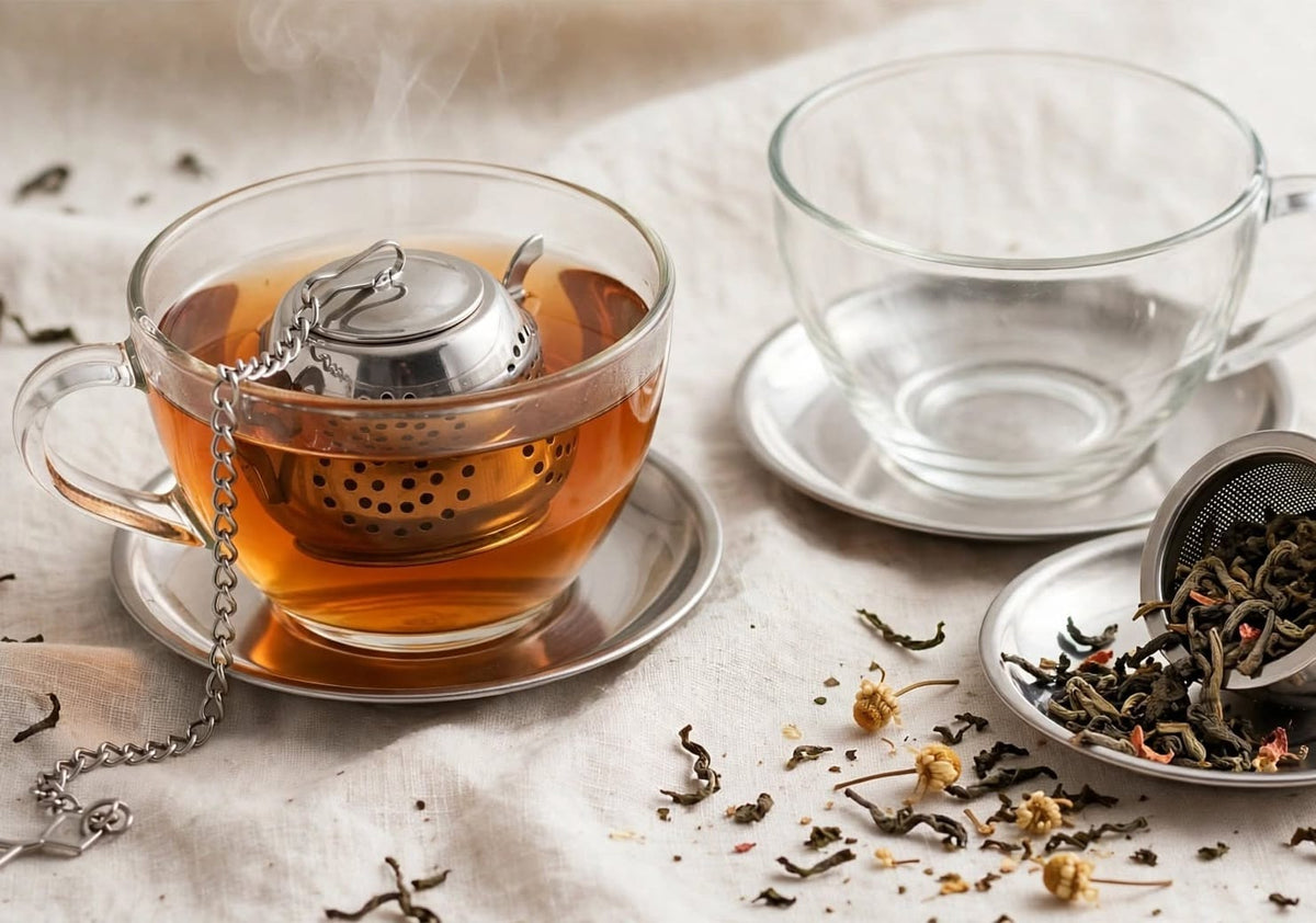 Metal Teapot-Shaped Tea Infuser