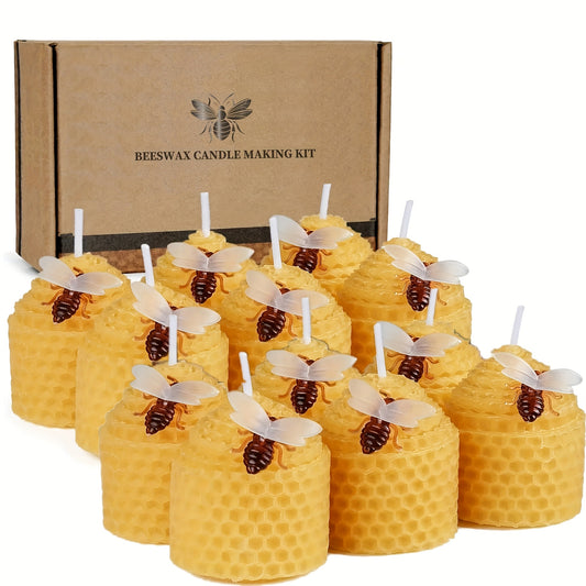 Beeswax Candles Set