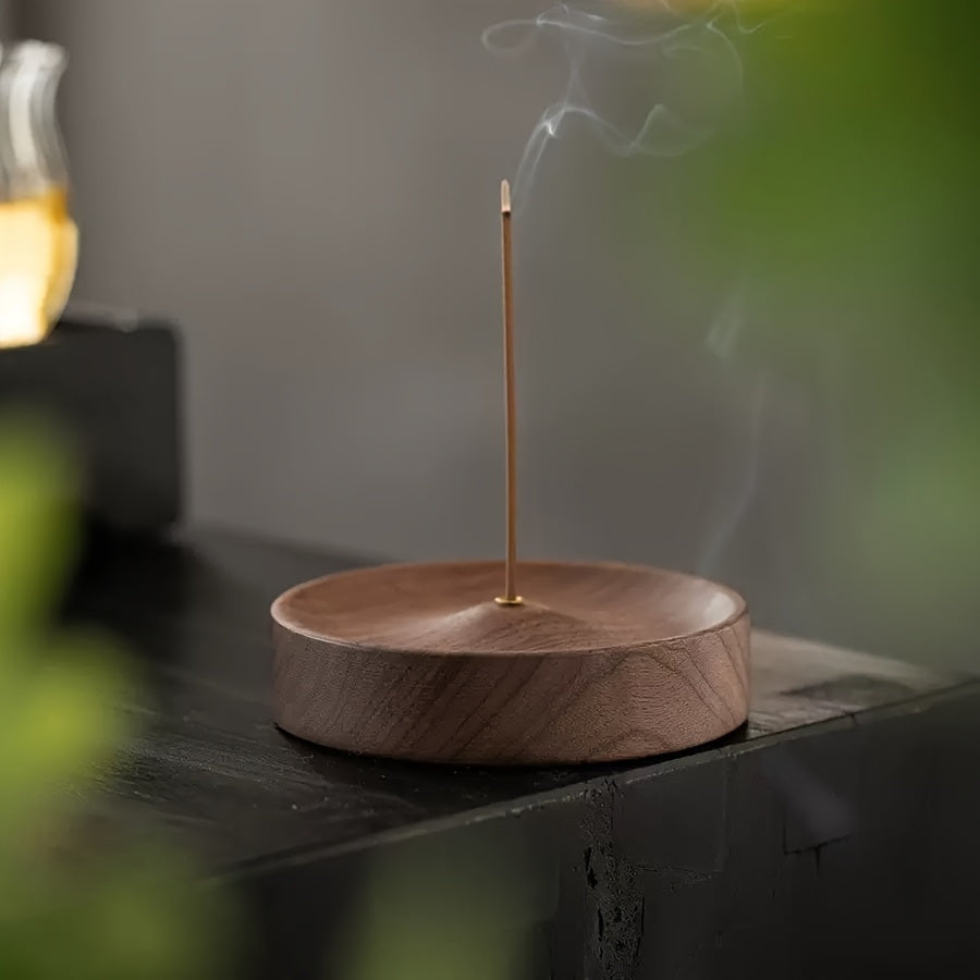 Natural Wood Incense burner