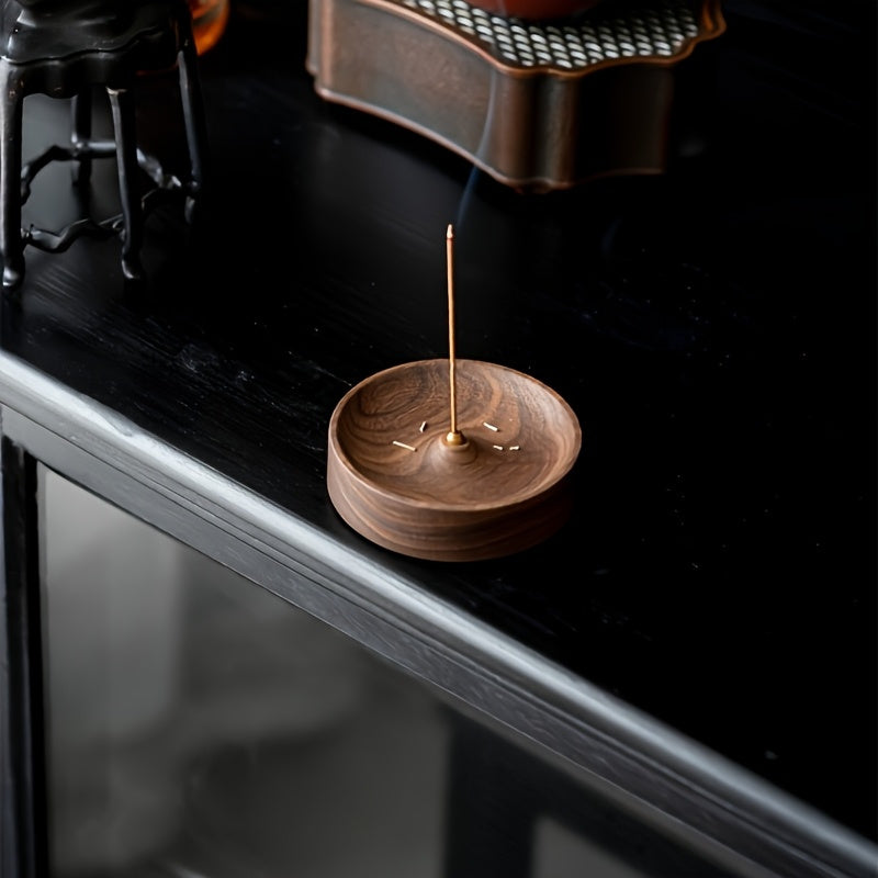 Natural Wood Incense burner