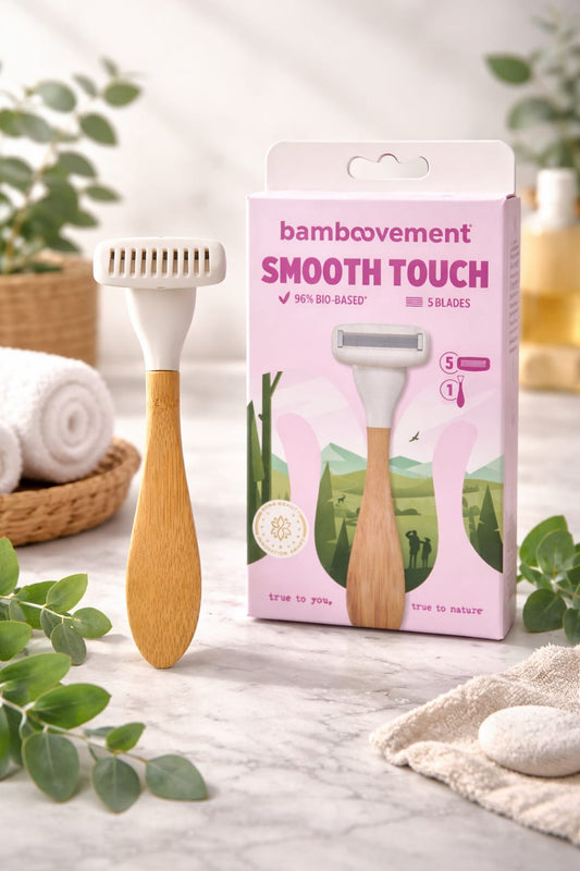 Smooth Touch: Bio-Based Bamboo Razor Starter Set