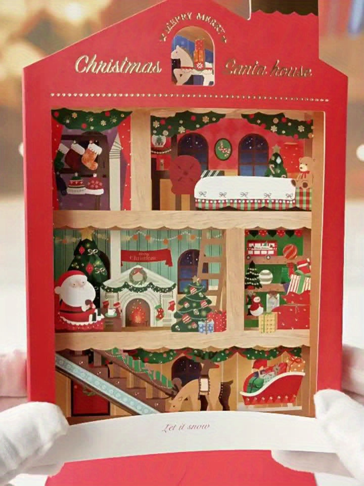 Adorable 3D Christmas Greeting Cards