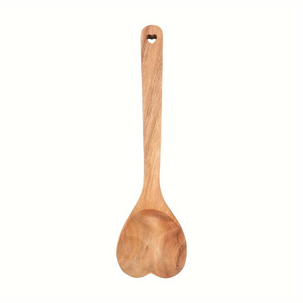 Acacia Wooden Heart Spoon