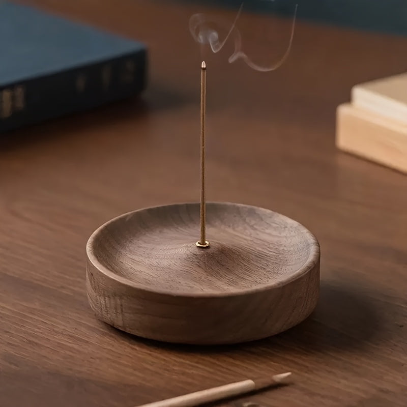 Natural Wood Incense burner
