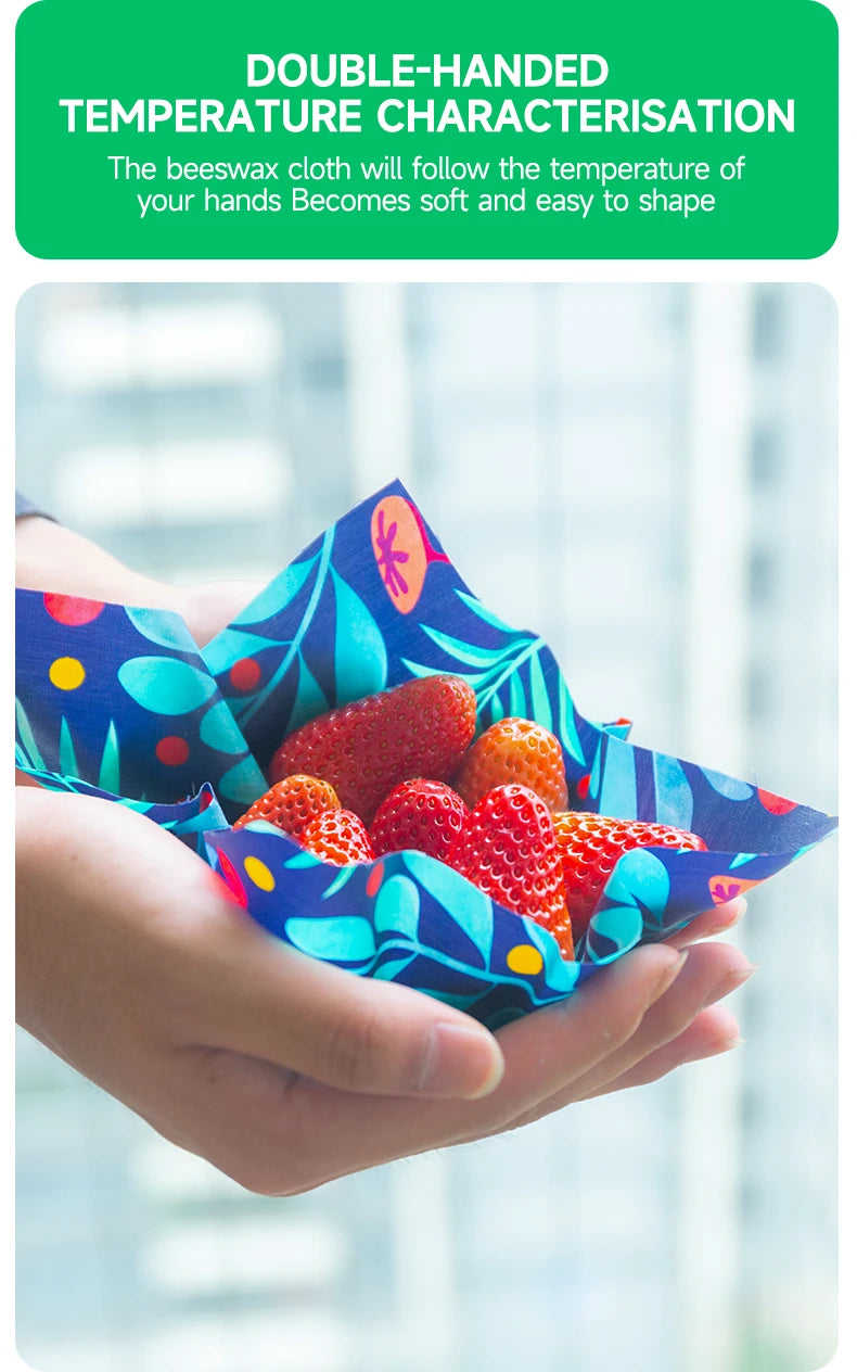 Reusable Beeswax Wraps