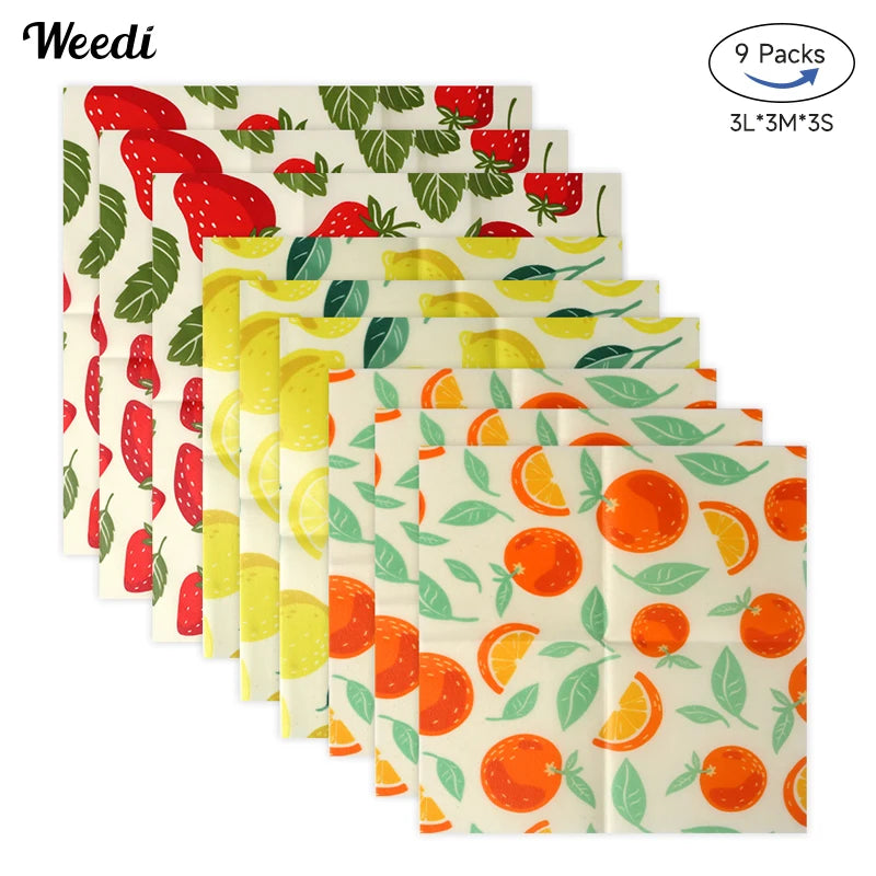 Reusable Beeswax Wraps