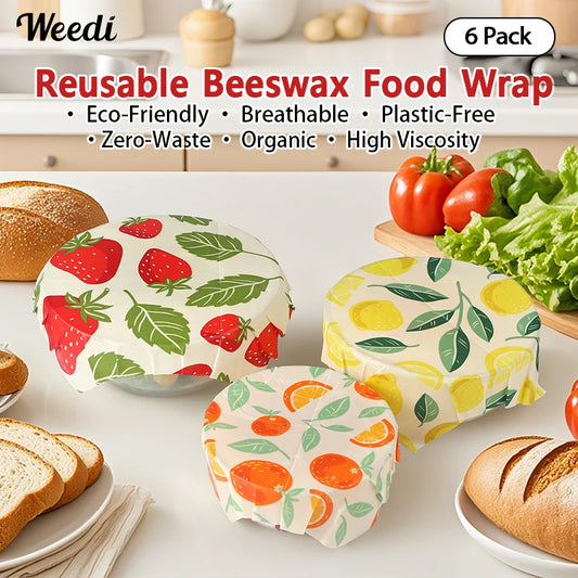 Reusable Beeswax Wraps